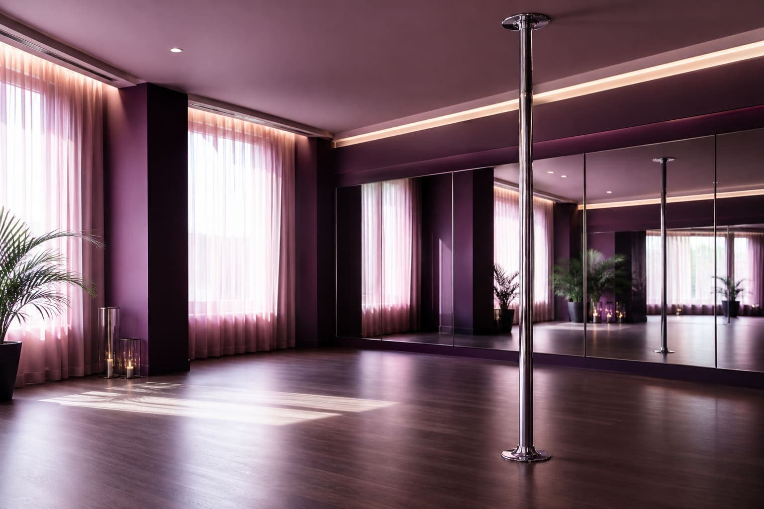 Pole Dancing at Wild Hearts Collective